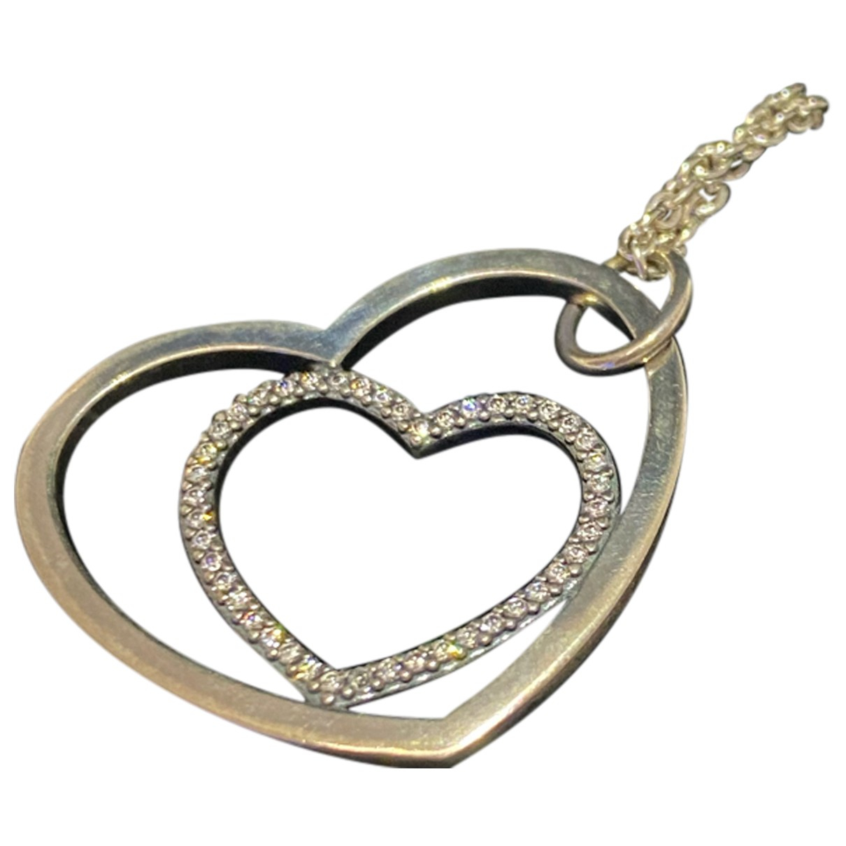 Silver necklace Pandora Silver in 